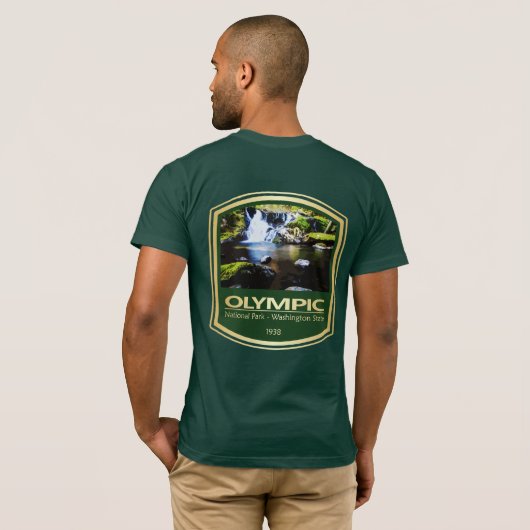 Olympisch NP (PF1) T-shirt (Achterkant volledig)