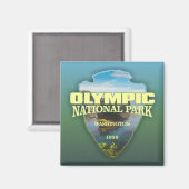 Olympisch NP (pijlpunt) Magneet (Voorkant / Achterkant)