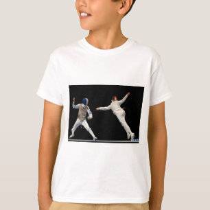 Olympisch omheining Lunge en Parry T-shirt