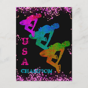 OLYMPISCH SCHAATSEN  BRIEFKAART