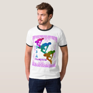 OLYMPISCH SCHAATSEN T-SHIRT
