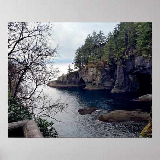 Olympisch schiereiland Cape Flattery - Washington Poster (Voorkant)