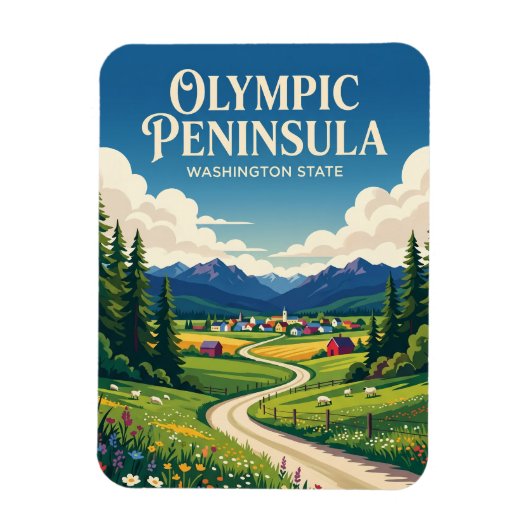 Olympisch Schiereiland VS Magneet (Verticaal)