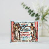 Olympisch Stadium Briefkaart (Staand voorkant)