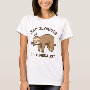 Olympische Spelen gouden medaille - Grappige Luiaa T-shirt