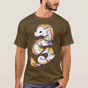 Olympische vlamdraak t-shirt