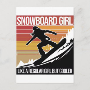 Olympische Winterspelen 2026 Dames Snowboarden Hal Feestdagenkaart