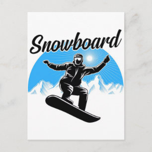 Olympische Winterspelen 2026 Vrouwen Snowboarden H Feestdagenkaart