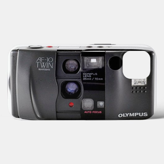 Olympus AF-10 Twin  Camera Case-Mate iPhone Case (Achterkant (horizontaal))