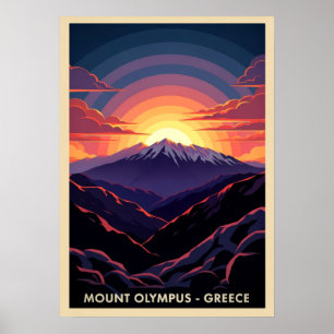 Olympus Griekenland V03 Poster