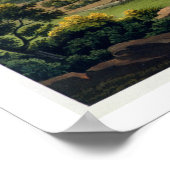 Olympus op de berg tussen Larissa en Baba, p Poster (Hoek)