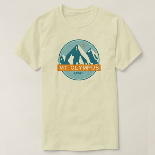 Olympus Washington sterren maan T-shirt (Design voorkant)