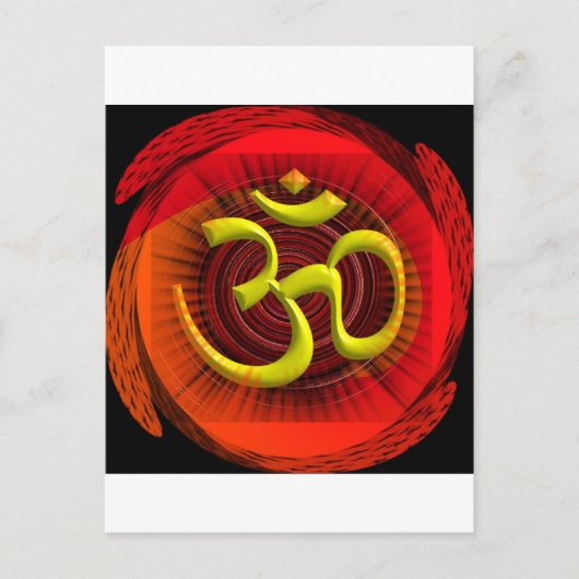 Om 1 briefkaart (Voorkant)