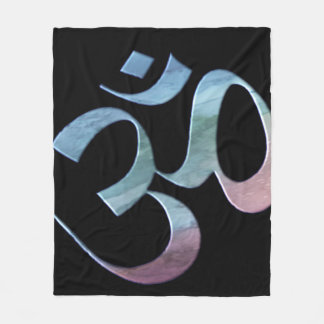 Om 1 fleece deken