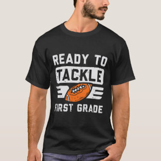Om 1e klas Football eerste dag van school S aan te T-shirt