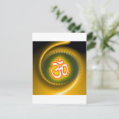 Om 7 briefkaart (Staand voorkant)