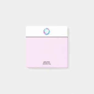 *~* Om a Mandala Water Lily Lotus Flower Post-it® Notes