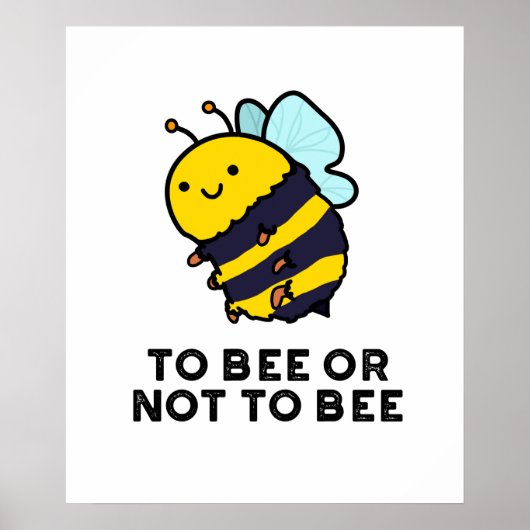 Om al dan niet grappig te zijn, moet u Pun Poster (Voorkant)