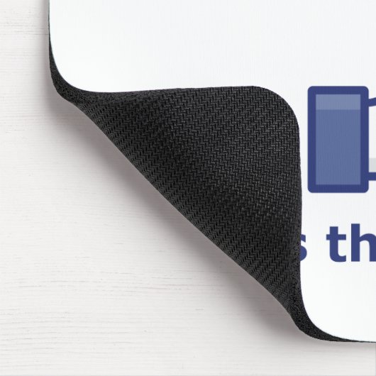 Om al dan niet om te willen muismat (Hoek)