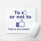 Om al dan niet om te willen muismat (Met muis)