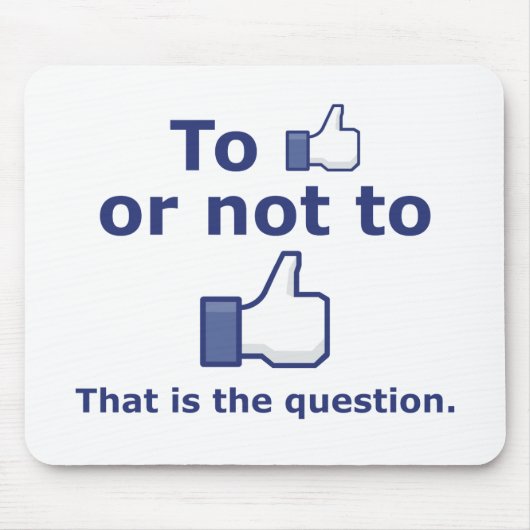 Om al dan niet om te willen muismat (Voorkant)