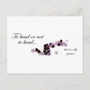 Om al dan niet te begeven briefkaart