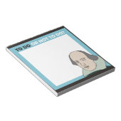 Om al dan niet te doen notitieblok (Schuin)