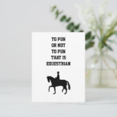 om al dan niet te draaien briefkaart (Staand voorkant)