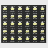 om al dan niet te gaan snoeien op grappige kazen d cadeaupapier (Vlak)