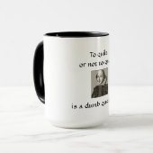 om al dan niet te kantelen mok (Voorkant links)