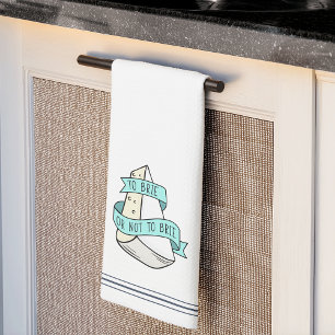 om al dan niet te kletsen om de grappige kaaspop t theedoek