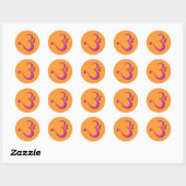 Om - alicious (roze) Sticker (Vel)