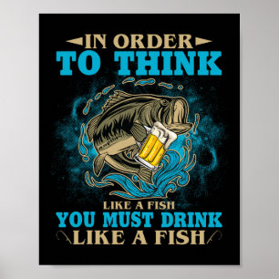 Om als een vis te denken moet je als een visje Dri Poster