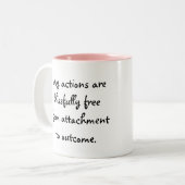 Om Anandham Namah- Mug (Devant gauche)