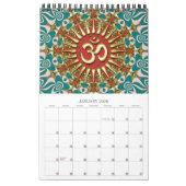 OM Artiste Yoga Nouvel Âge Calendriers méditatifs (Jan 2026)
