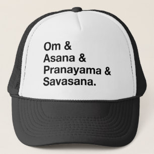 om & asana trucker pet