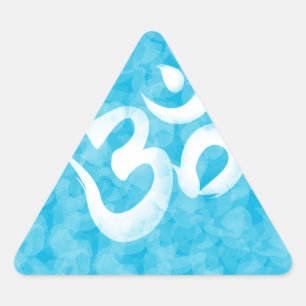 Om / Aum Driehoek Sticker