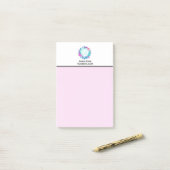 *~* Om Aum Lotus Flower Mandala Post-it® Notes (Op bureau)