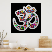 Om Aum Namaste Symbole Yoga posters (Cuisine)