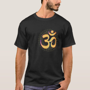 Om Aum Omkara Oud Symbool Kunst Spirituele Yoga Me T-shirt