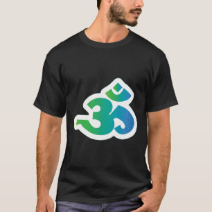 Om Aum Sanskriet Hindoe symbool GB T-shirt