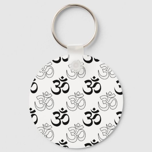 Om, Aum Symbol Sleutelhanger (Voorkant)