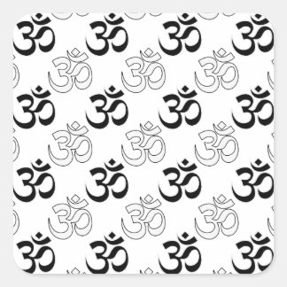 Om, Aum Symbol Vierkante Sticker