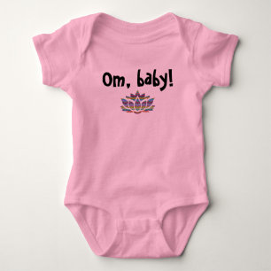 Om, Baby! met Lotus - Meisjes Creeper Romper