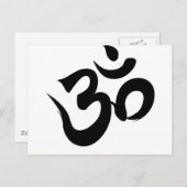 om briefkaart (Voorkant / Achterkant)