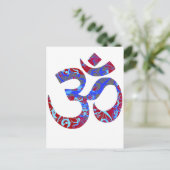 OM BRIEFKAART (Staand voorkant)