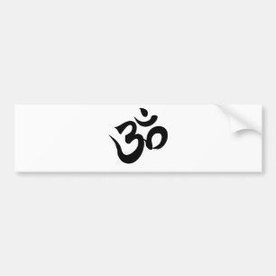 om bumpersticker
