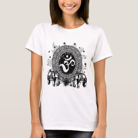 Om Cameo T-shirt (Voorkant)