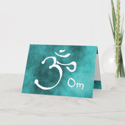 Om carte pour notes (Devant)
