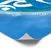 Om Circle Snowflake Mandala Poster (Hoek)